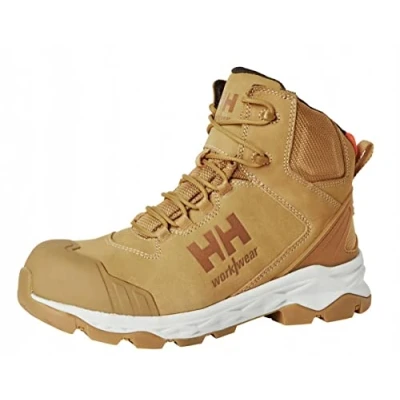 Imagen de Helly Hansen Oxford Mid S3 Botas de seguridad (talla 44), color trigo, Brown, 43 EU
