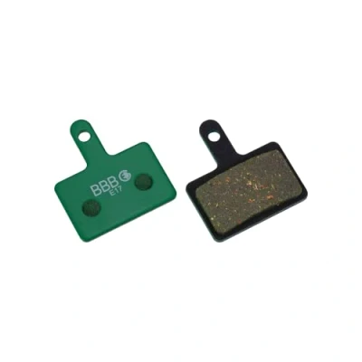 Imagen de BBB Cycling Pastillas de freno DiscStop E Bike Shimano y Deore Systems Fácil instalación Alto rendimiento en todas las condiciones Accesorios para bicicletas 25g Verde