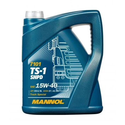 Imagen de Mannol TS 1 SHPD 15W 40 5L Aceite de motor MN7101 5 MERCEDES BENZ: SL Cabrio, Clase C Berlina, E SSANGYONG: Rodius I, Rexton / 2