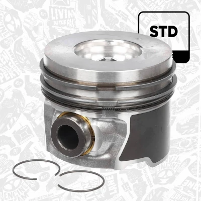 Imagen de ET ENGINETEAM PM004200 Pistóns 87mm con segmentos ́de pistón HYUNDAI: SANTA FE 2