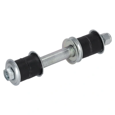 Imagen de FEBI BILSTEIN 42951 Bieleta de suspensión Eje delantero, izquierda, derecha M10 x 1,25 con apoyo, arandelas, tuerca Acero