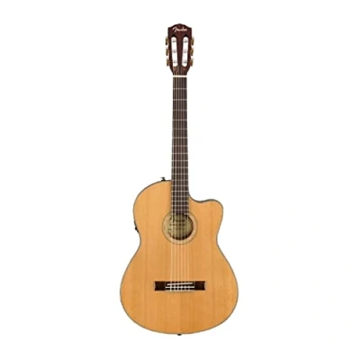 Imagen de Fender CN 140SCE Nylon Diapasón de nogal Natural con estuche