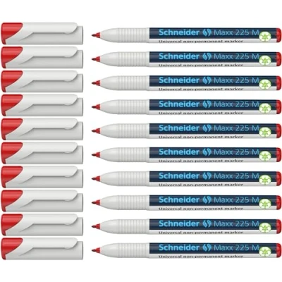 Imagen de Schneider Maxx 225 M Non Permanent Marcador (Rojo)