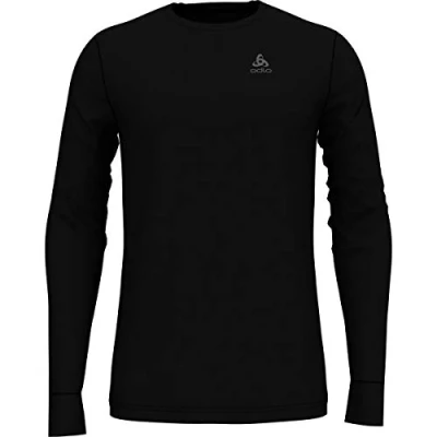 Imagen de Odlo Hombre Camiseta de manga larga ropa interior funcional 100% MERINO 200 GRAMM