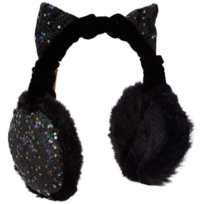 Imagen de Barts Lulu Earmuffs, orejeras Mujer, Negro (BLACK 0001), Talla única (Talla del fabricante: UNI)