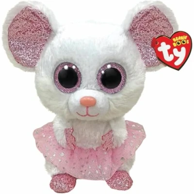 Imagen de TY Beanie Buddy Ratón Nina 24 CM