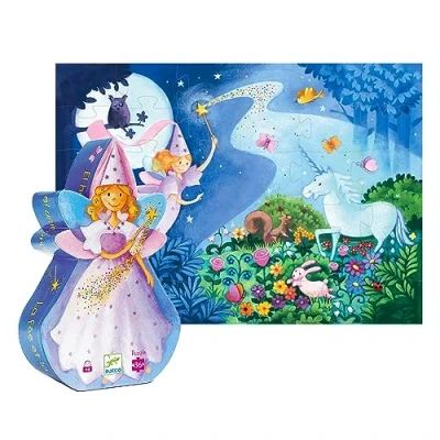 Imagen de Puzzle Silueta Hada