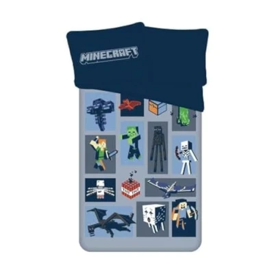 Imagen de Jerry Fabrics F Juego de cama Minecraft 2 piezas Funda nórdica 140 x 200 almohada 70 90 cm 100% algodón