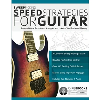 Imagen de Sweep picking speed strategies for guitar paperback