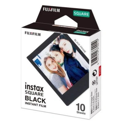 Imagen de Papel Fujifilm Para Instax Square Negro