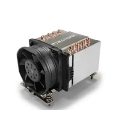 Imagen de Dynatron A47 DISSIPATORE 2U con 4 TUBBI ATTIVO PWM E TDP per CPU Cooler AMD AM4/AM5 Silver Marca