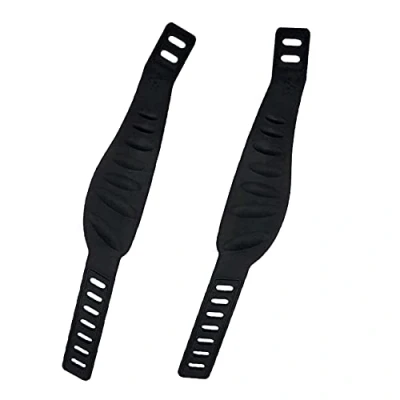 Imagen de XLKJ Pedales para Bicicletas,Un Par de Correas Duraderas Bicicleta Estática,para Bicicletas Spinning Bicis Estaticas Ejercicio en Casa o Gimnasio