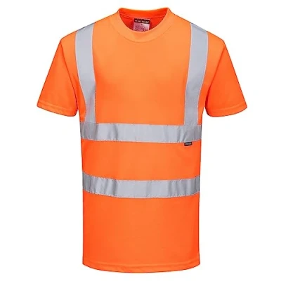 Imagen de Portwest Camiseta De Alta Visibilidad Ris, Tamaño: S, Color: Naranja, RT23ORRS