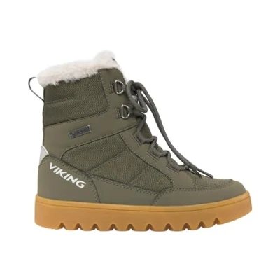 Imagen de Viking Fleek WARM GTX ZIP Unisex Botas con cordones para niños, Talla: 40, Black Zapatos