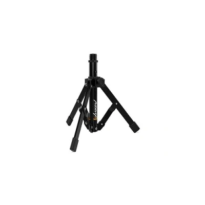 Imagen de Audibax SM49 Soporte de Micrófono Mesa Escritorio con Base en Trípode Estable y Robusta Refuerzo Goma Las Patas Plegable Transporte Fácil