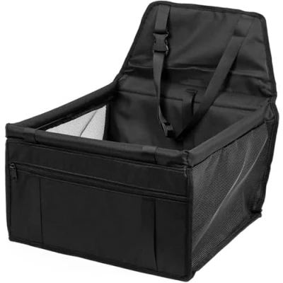 Imagen de Gvolatee Asiento de Coche para Mascotas Seguridad Impermeable Transpirable extraíble Proteger la Las