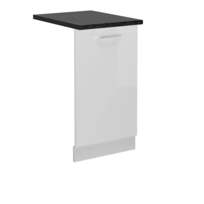 Imagen de Vicco Tapa del lavavajillas &quot;R Line&quot;, Blanco alto brillo, 45 cm , ET Antracita