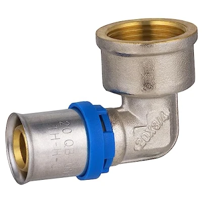 Imagen de Codo Hembra 3/4 multicapa prensar Ø20 QUICK PLOMBERIE
