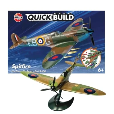 Imagen de Airfix QUICKBUILD Spitfire, Kit de modelado