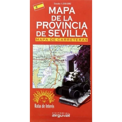 Imagen de Mapa DE La Provincia Sevilla (MAPAS CARRETERAS)