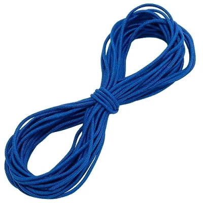 Imagen de AERZETIX C67283 Elástico decorativo redondo 10 metros diámetro 2mm color azul real