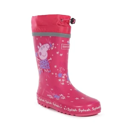 Imagen de Regatta PeppaSplash Welly, Botas de Lluvia, Pink Fusion Tropical, 28 EU