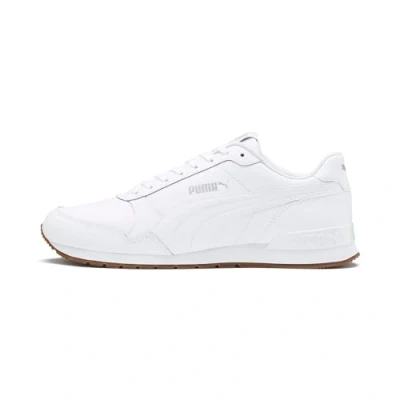 Imagen de Puma ST Runner V2 FULL L Unisex Zapatillas, Talla: 44.5, White/gray violet Piel/piel de imitación