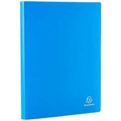 Imagen de Exacompta 8557E Carpeta de 50 fundas PVC, A4, color azul