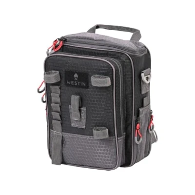 Imagen de Westin W4 Street Bag Pro 3 Boxes Medium Titanium Black Bolsa de pesca