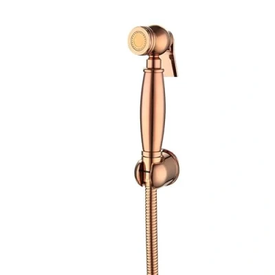 Imagen de Duchas Higienicas Para Wc oro Rosa Kit De Rociador Mano Inodoro Grifo Bidet Todo Cobre uno