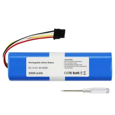 Imagen de ANTIEE 80.64Wh Batería para Mi Robot Vacuum Mop 1C/2 Lite/1S，Replacement for Cleaner 1st Avec Aspirateurs 14.4V 5600mAh