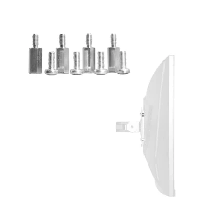 Imagen de 3IDEE VESA Set de espaciadores Tornillos M4 15 mm distancia Compatible con muchos monitores (Samsung, HP, MSI, Dell)