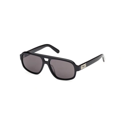 Imagen de GCDS Unisex Gafas de sol, Talla: 54, Shiny black