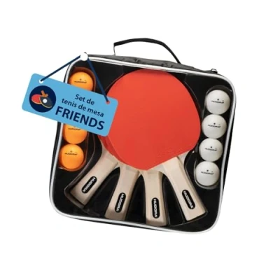 Imagen de HUDORA Juego de Tenis Mesa Unisex para jóvenes, Multicolor, Normal