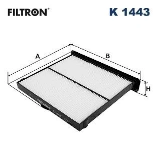 Imagen de FILTRON K 1443 Filtro de habitáculo partículas 230 235 42,5 SUBARU: Impreza V Hatchback, XV II