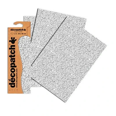Imagen de Clairefontaine ES Décopatch Juego para crear Pochette de 3 hojas iguales applicable