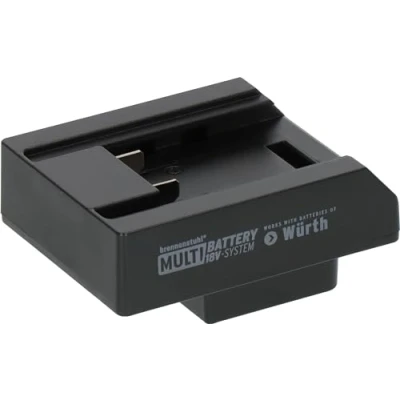Imagen de Brennenstuhl adaptador Würth (M Cube) para focos LED en el sistema Multi Battery 18V