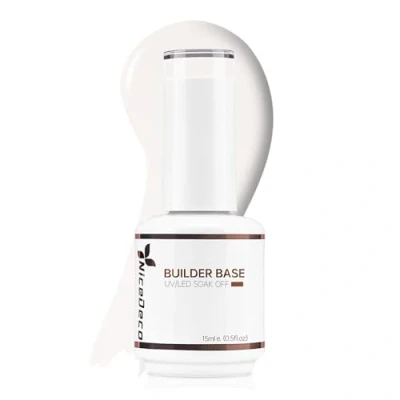 Imagen de Nicedeco 8 IN 1 Gel Constructor Uñas Builder Base en Esmaltes Semipermanentes Para UV/LED Soak Off Colores Vibrantes y Duraderos 15ML 08