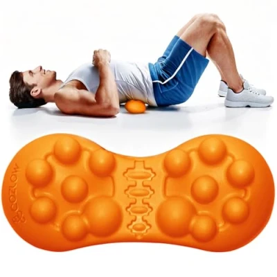 Imagen de Masajeador de cadera para la liberación del psoas, ciática y síndrome piriforme, herramienta masaje puntos gatillo el dolor espalda baja por Cozlow