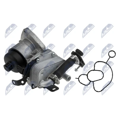 Imagen de NTY CCL FR 026 Radiador de Aceite con junta PEUGEOT: 607 Berlina, 407 SW, CITROËN: C5 II Familiar, C8, Hatchback, FORD: S Max Mk1
