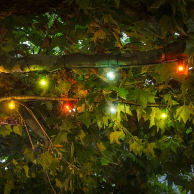 Imagen de Konstsmide Christmas Cadena de luces LED prolongación cervecería, colorida