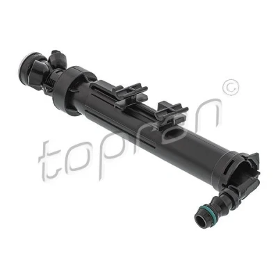 Imagen de TOPRAN 409 762 Tobera de agua regadora, lavado faros derecha con boquilla incorporada lavado, junta anular