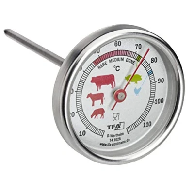 Imagen de TFA Dostmann 011016794 termometro, Acero Inoxidable, Plata