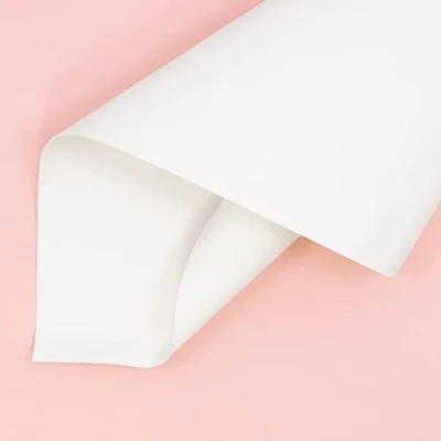Imagen de Craftelier Ecopiel, Cuero sintético, Blanco, 35 x 50 cm