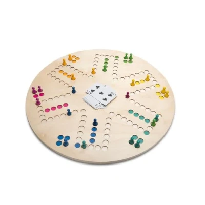 Imagen de BS Toys Juego De TOC &amp; Ganso 3 Juegos En 1 Mesa Familiar Educativo Y Divertido Horas Entretenimiento Multicolor 47,5x45,8x2,5 Cm