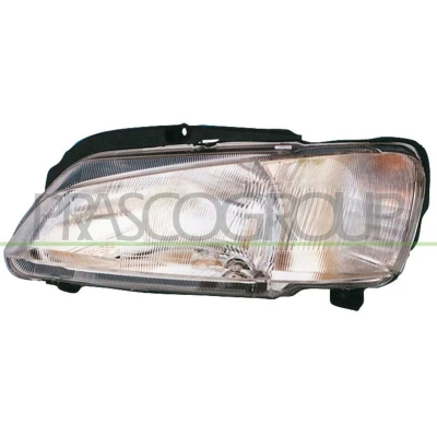 Imagen de PRASCO PG0074823 Faros derecha H4 blanco con luz intermitente para circulación por la portalámparas sin servomotor reg. alcance luces
