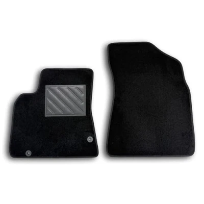 Imagen de Alfombrillas para Citroen Berlingo Van 2008 2018 a Medida Antideslizantes Talonera en PVC (cloruro de polivinilo) Clips fijación 2 Unidades