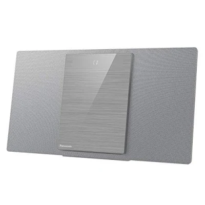 Imagen de Panasonic SC HC412 Microcadena (Microcadena de música para uso doméstico, Plata, Monótono, 40 W, 8 cm, DAB+,FM)
