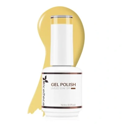 Imagen de Nicedeco Esmaltes Semipermanentes Para Uñas UV/LED Soak Off Pintauñas Sin crueldad Apto Principiantes Manicura Colores Vibrantes y Duraderos 15ML,Vegano N333