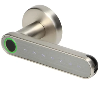 Imagen de Orno ZS 853 Cerradura Inteligente con Teclado Táctil y Función Lector de Huellas Dactilares Bleutooth 4.0